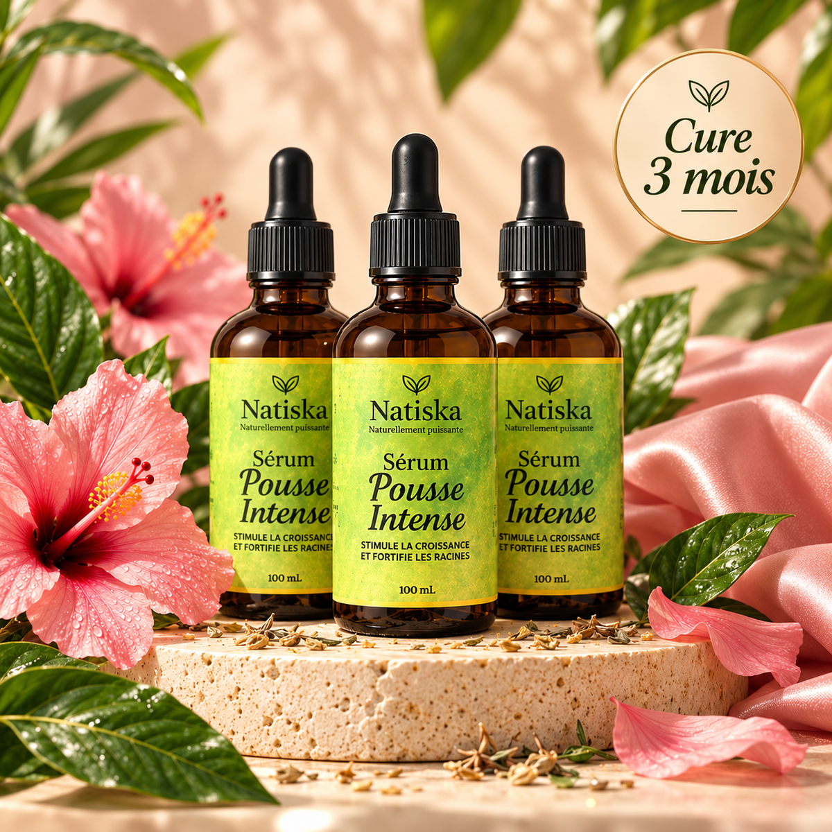 Cure 3 mois - Sérum Pousse Intense